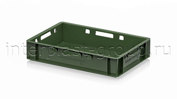Ящик для мяса и колбасных изделий Е-1 зеленый в Томилино