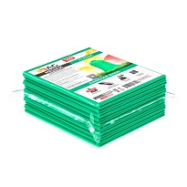 Мешки для мусора 160 л, зеленые, в пачке 10 шт., ПВД, 40 мкм, 900х1100 мм, i-Bag в Томилино