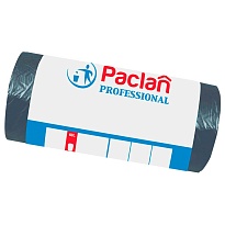 Мешки для мусора 60 л, черные, в рулоне 50 шт., ПНД, 6,2 мкм, 800х600 мм, PACLAN Professional, 604078 в Томилино Мешки для мусора 60 л, черные, в рулоне 50 шт., ПНД, 6,2 мкм, 800х600 мм, PACLAN Professional, 604078 в Томилино