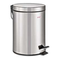 Ведро-контейнер для мусора (урна) с педалью LAIMA Classic, 12 л, зеркальное, нержавеющая сталь, со съемным внутренним ведром в Томилино Ведро-контейнер для мусора (урна) с педалью LAIMA Classic, 12 л, зеркальное, нержавеющая сталь, со съемным внутренним ведром в Томилино