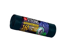 Мешки для мусора 160 л, двухслойные, синие, в рулоне 10 шт., ПВД, 30 мкм, 1100х800 мм, GRIFON SUPER POWER , 101-092 в Томилино