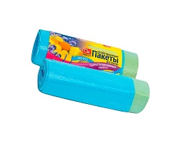 Мешки для мусора 35 л, ароматизированные, Морской Бриз, голубые, в рулоне 10 шт., ПНД, 12 мкм, 560х530 мм, GRIFON Aroma, 101-080 M в Томилино