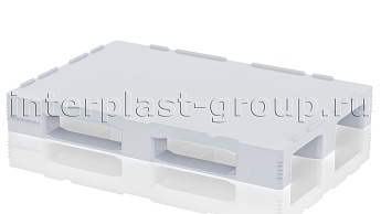 Поддон пластиковый гигиенический V1 (с бортиком) белый в Томилино