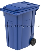 Мусорный контейнер 360 л синий 360 синий в Томилино Мусорный контейнер 360 л синий 360 синий в Томилино