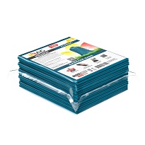 Мешки для мусора 160 л, светло-синие, в пачке 10 шт., ПВД, 40 мкм, 900х1100 мм, i-Bag в Томилино