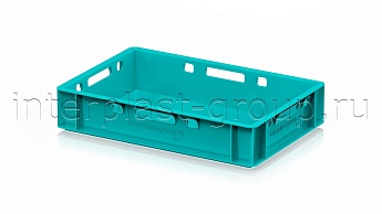 Ящик для мяса и колбасных изделий Е-1 бирюзовый в Томилино