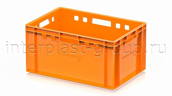 Ящик для мяса и колбасных изделий Е-3 оранжевый в Томилино