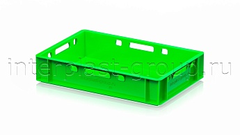 Ящик для мяса и колбасных изделий Е-1 светло-зеленый в Томилино Ящик для мяса и колбасных изделий Е-1 светло-зеленый в Томилино