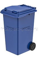 Контейнер для мусора 240 л синий 240 синий в Томилино Контейнер для мусора 240 л синий 240 синий в Томилино