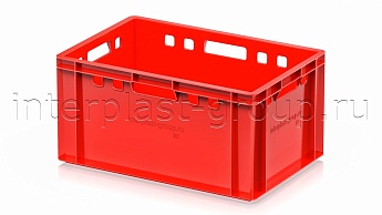 Ящик для мяса и колбасных изделий Е-3 красный в Томилино