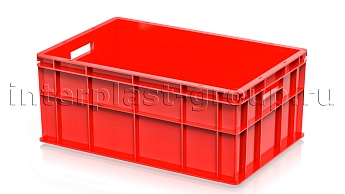 Ящик для молока, мяса, овощей и фруктов сплошной красный в Томилино Ящик для молока, мяса, овощей и фруктов сплошной красный в Томилино