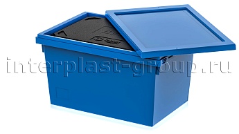 Изотермический контейнер KV 6432 в сборе с крышкой голубой в Томилино