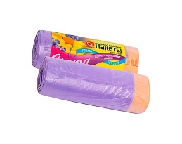 Мешки для мусора 35 л, ароматизированные, Лаванда, сиреневые, в рулоне 10 шт., ПНД, 12 мкм, 560х530 мм, GRIFON Aroma, 101-080 La в Томилино Мешки для мусора 35 л, ароматизированные, Лаванда, сиреневые, в рулоне 10 шт., ПНД, 12 мкм, 560х530 мм, GRIFON Aroma, 101-080 La в Томилино