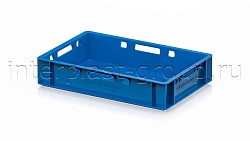 Ящик для мяса и колбасных изделий Е-1 голубой