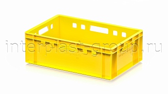 Ящик для мяса и колбасных изделий Е-2 желтый в Томилино
