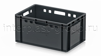 Ящик для мяса и колбасных изделий Е-3 темно-серый в Томилино