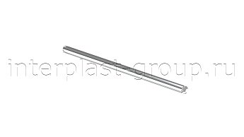 Ось металлическая для контейнера 120 л.  серый в Томилино