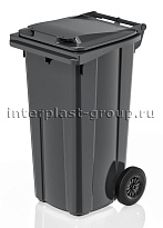Мусорный контейнер 120 л серый 120 серый в Томилино