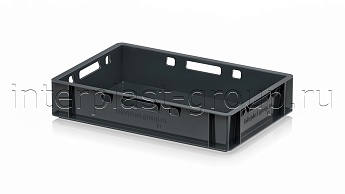 Ящик для мяса и колбасных изделий Е-1 темно-серый в Томилино