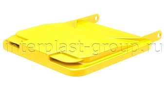 Комплект крышки для контейнера 120 л. желтая  желтый в Томилино