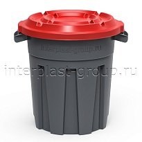 Мусорный бак универсальный 60 л серый 60 серый в Томилино