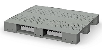 Поддон пластиковый перфорированный (усилен 1 трубой) в Томилино