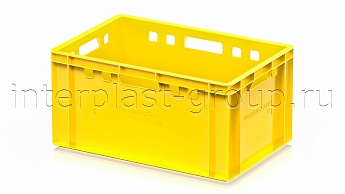Ящик для мяса и колбасных изделий Е-3 желтый в Томилино
